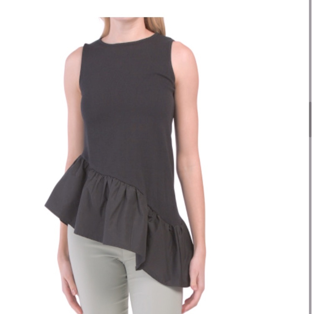 Asymmetric blouse